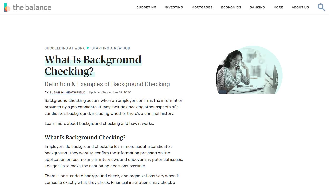 Background Checking: What Is It? - The Balance Careers