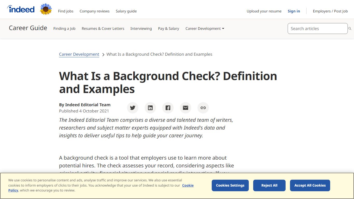 What Is a Background Check? Definition and Examples